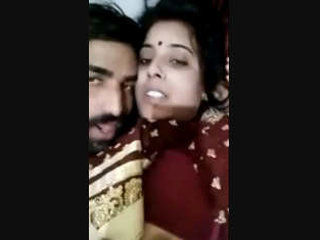 Watch a stunning Punjabi wife in action