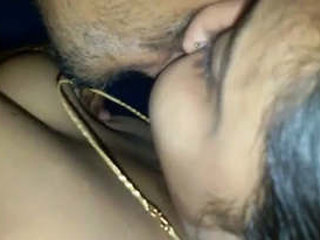 Married couple enjoys steamy sex in bed