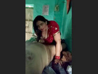 Desi bhabhi rides and sucks a dick in a steamy video