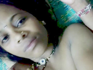 Indian wife gives a blowjob and gets ready for sex