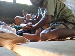 Indian wife with huge breasts giving oral and having sex in part 3