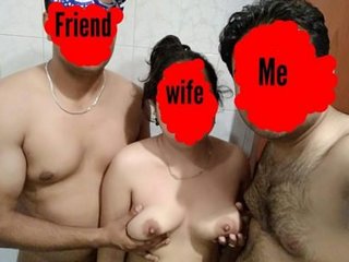 Two women share a steamy encounter with a man