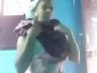 Horny Desi maami shows off her assets