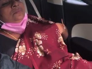 Aunt Marged's naughty car ride with her lover