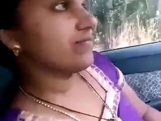 Car sex with a horny couple