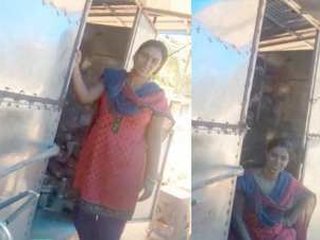 Sopna, a Desi girl, takes money for sex in her village