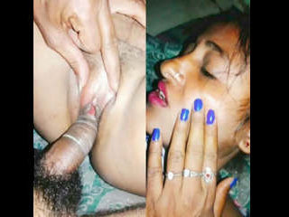 Horny couple gets frisky in the middle of the night without anyone around