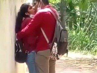 Desi lover enjoys wild outdoor sex in public place