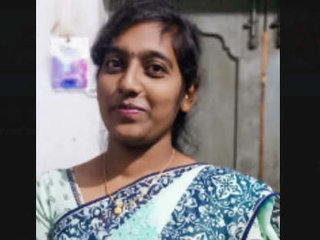 Telugu girl flaunts her big boobs on video call