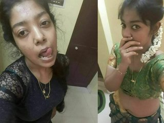 Indian beauty's expressive face and sexy body in action