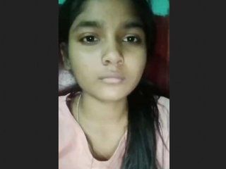 Cute Indian girl shows off her moves in a video