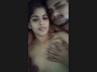 Indian couple's steamy encounter in the bedroom