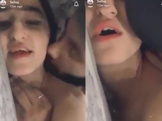 Desi GF moans with pleasure while getting fucked by black lover