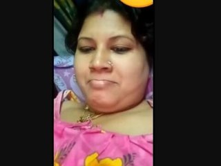Watch as a sexy bhabhi indulges in a finger play and tastes herself
